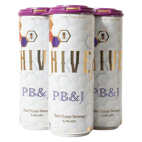 Hive₂0 Hard PB & J - 12oz x 4
