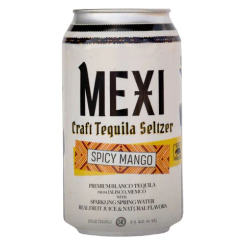 Mexi Spicy Mango Tequila Seltzer - 355ml x 4