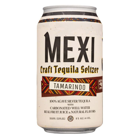 Mexi Tamarindo Tequila Seltzer - 355ml x 4