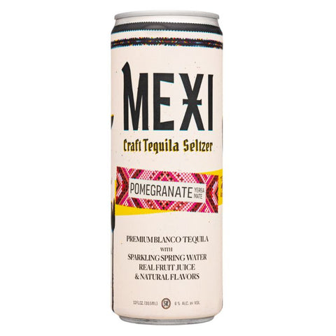 Mexi Pomegranate Tequila Seltzer - 355ml x 4