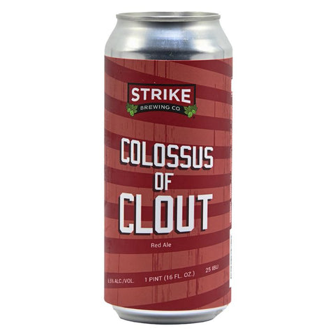 Strike Brewing "Colosus of Clout" Red Irish Ale - 16oz x 4