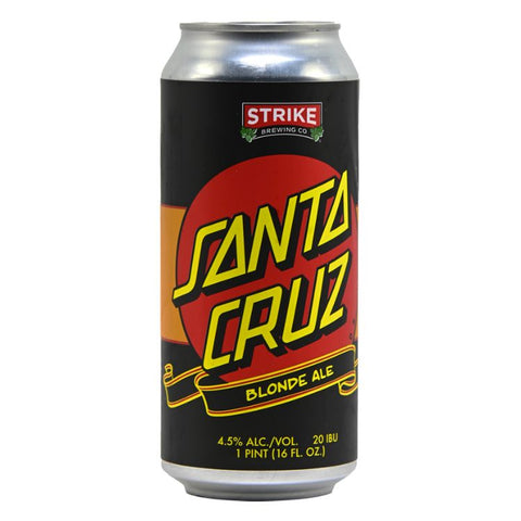 Strike Brewing "Santa Cruz Classic Dot" Blonde Ale - 16oz x 4