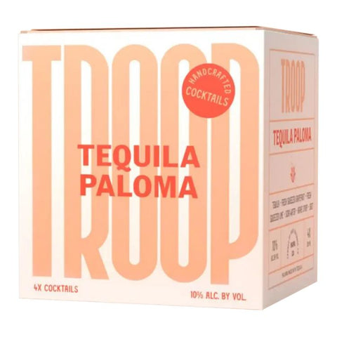 Troop Cocktails Tequila Paloma - 200ml x 4