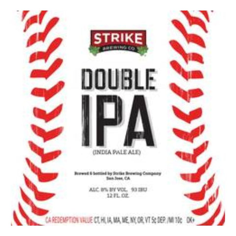 Strike Brewing Double IPA - 16oz x 4