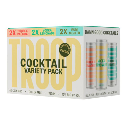 Troop Cocktails Variety Pack - 200ml x 6