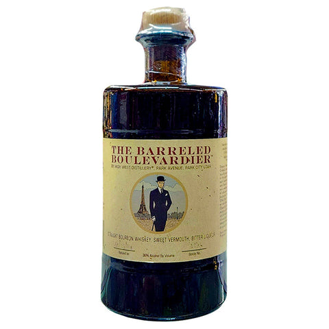 High Weat The Barreled Boulevardier Sweet Vermouth Bitter Bourbon Whiskey Liqueur - 750ml