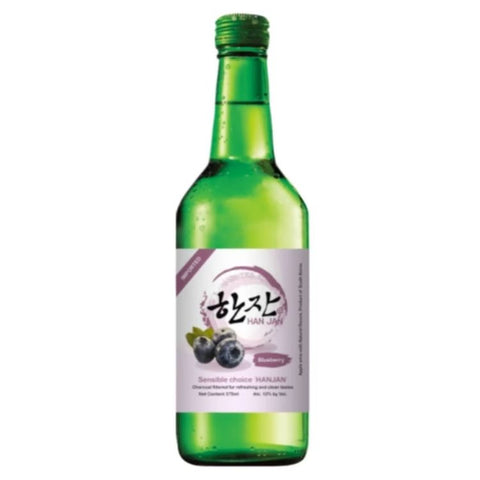 HanJan Blueberry Soju - 375ml