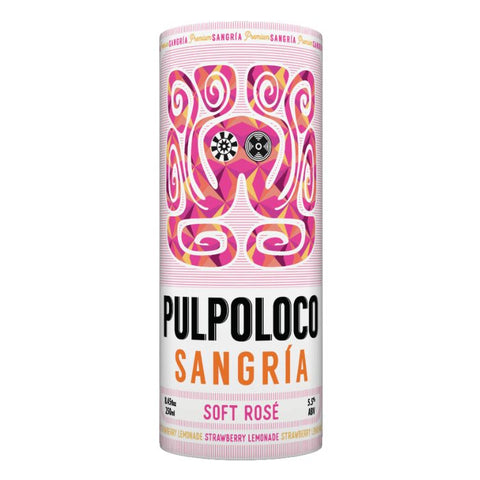 Pulpoloco Soft Rose Sangria  - 250ml x 4