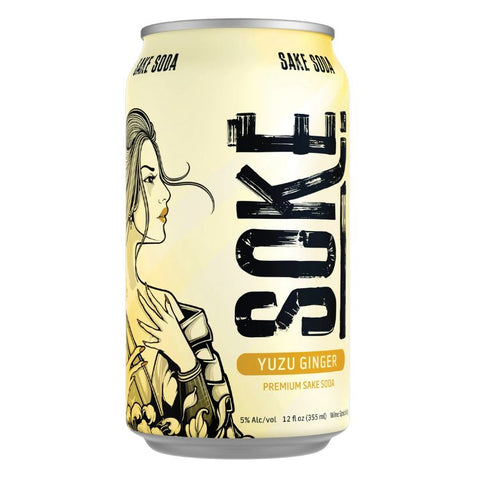 Soke Soda Yuzu Ginger - 12oz