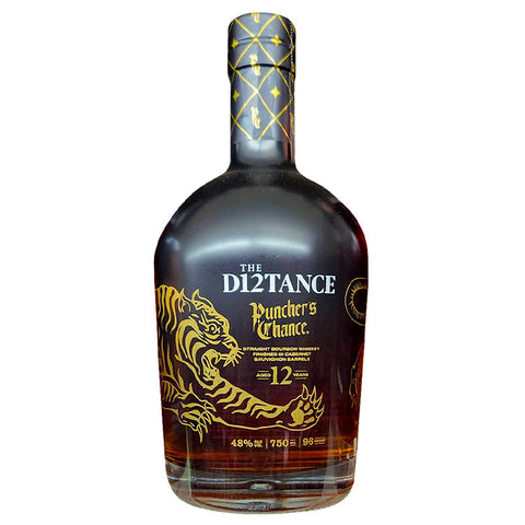 The D12tance Puncher's Chance 12 Year Straight Bourbon Whiskey - 750ml