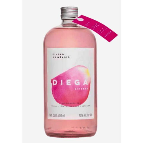 Diega Ginebra Rosa Gin - 750ml