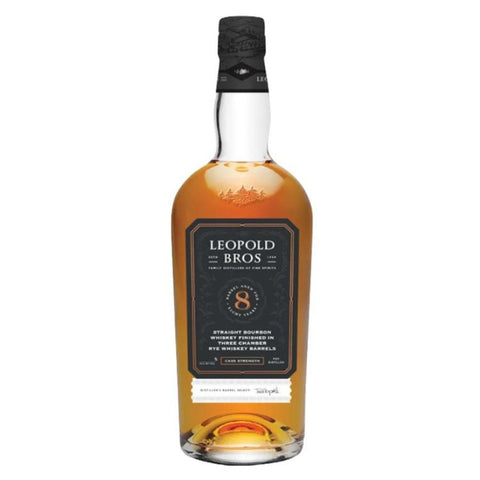 Leopold Brothers 8 Years Old Cask Strength Straight Bourbon Whiskey - 750ml