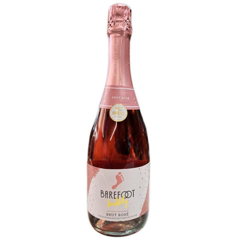 Barefoot Cellars Bubbly Brut Rose - 750ml