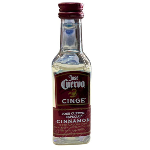 Jose Cuervo Cinge Cinnamon Tequila - 50ml Mini Shot
