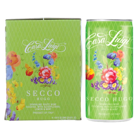 Casa Luigi Secco Hugo Sparkling - 250ml x 4