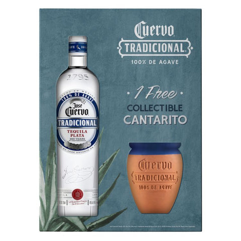 Jose Cuervo Tradicional Silver Tequila Gift Box - 750ml