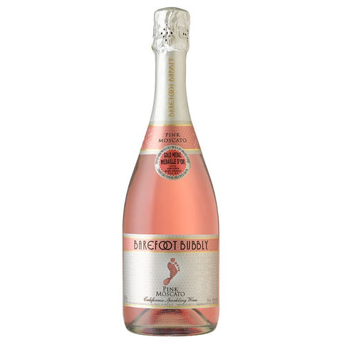 Barefoot Cellars Bubbly Pink Moscato - 750ml