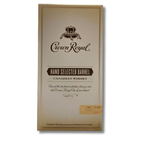 Crown Royal Hand Selected Barrel Canadian Whiskey - 750ml