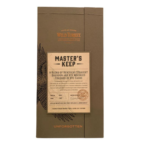 Wild Turkey Master's Keep Unforgotten Bourbon Rye Whiskey - 750ml