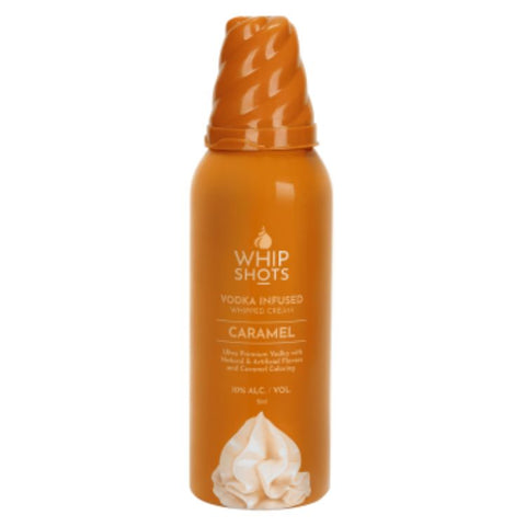 Whipshots Caramel Vodka Infused Whipped Cream - 50ml