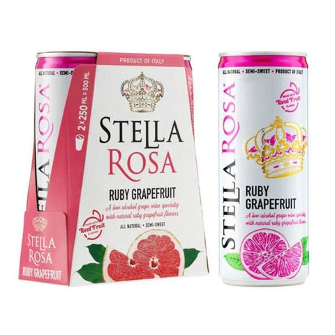 Stella Rosa Ruby Grapefruit Cans - 250ml x 2