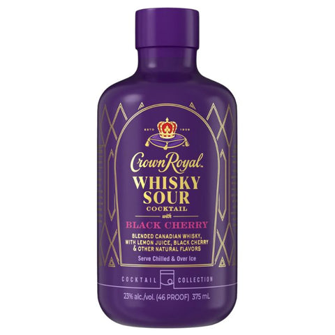 Crown Royal Sour With Black Cherry Whiskey - 375ml