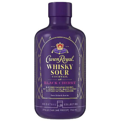 Crown Royal Sour With Black Cherry Whiskey - 750ml