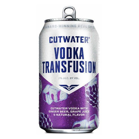 Cutwater Vodka Transfusion Cocktail - 12oz x 4