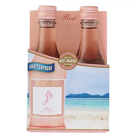 Barefoot Cellars Rose - 187ml x 4