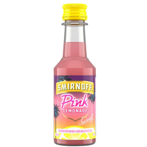 Smirnoff Vodka Pink Lemonade - 50ml Mini Shot