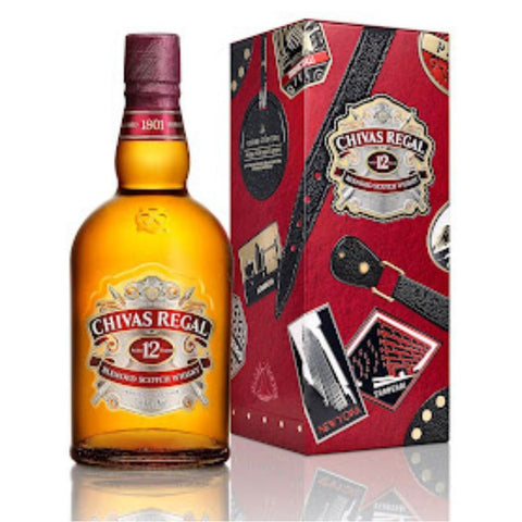 Chivas Regal 12 Year Old ‘Made for Gentlemen - 750ml