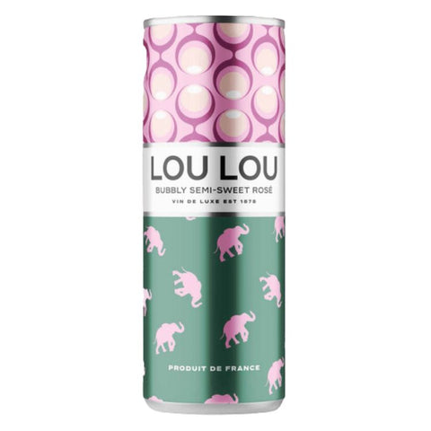 Lou Lou Bubbly Semi-Sweet Rose - 355ml
