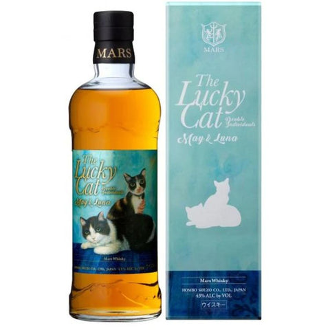 Mars The Lucky Cat Double Individuals May & Luna Japanese Whisky - 700ml