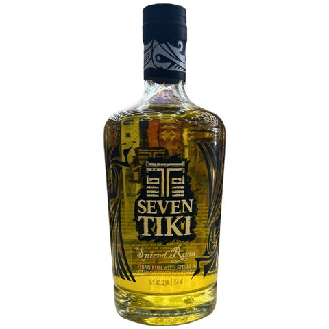 Seven Tiki Aged Spiced Rum (DISCOLORED) - 750ml