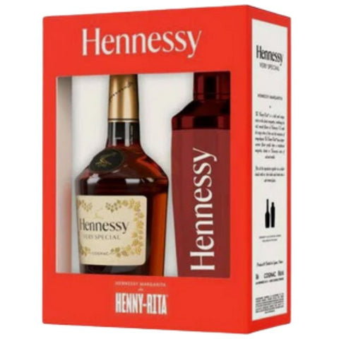 Hennessy V.S Cognac Gift Set with Cocktail Shaker — 750ml | 40% ABV