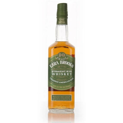 Ezra Brooks Straight Rye Whiskey -750ml