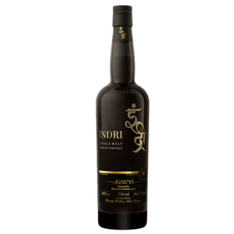 Indri Trini Three Wood Indian Single Malt Whisky — 750ml | 46% ABV