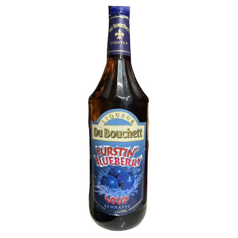 Du Bouchett Burstin' Blueberry Sour Schnapps - 1L
