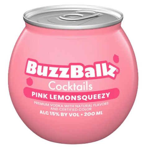 BuzzBallz Pink Lemon Squeezy — 200ml | 15% ABV
