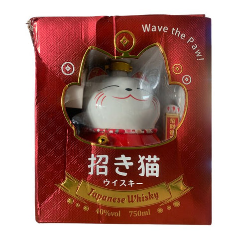 Lucky Cat Maneki Neko Wave Japanese Whisky - 750