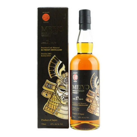 Meiyo Single Grain 17 Year Old Cask Matured Japanese Bourbon Whiskey - 750ml
