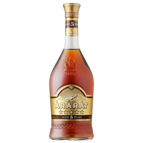 Yerevan Brandy Company 5 Year Old Ararat Brandy - 700ml