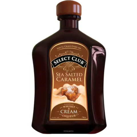 Select Club Sea Salted Caramel Whisky & Cream Liqueur - 750