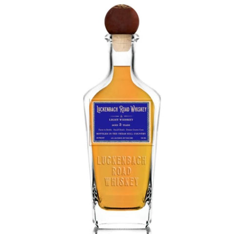 Luckenbach 3 Year Road Light Whiskey - 750ml