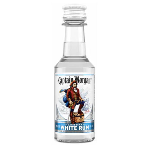 Captain Morgan White Rum - 50ml Mini Shot