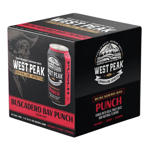 West Peak Buscadero Bay Punch - 335ml x 4