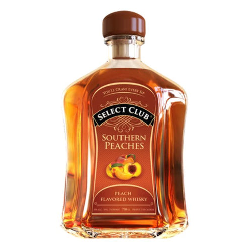 Select Club Southern Peaches Flavored Whiskey - 750ml