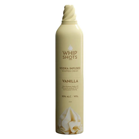 Whipshots Vanilla Vodka Infused Whipped Cream - 200ml