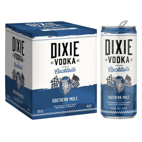 Dixie Vodka Southern Mule - 355ml x 4
