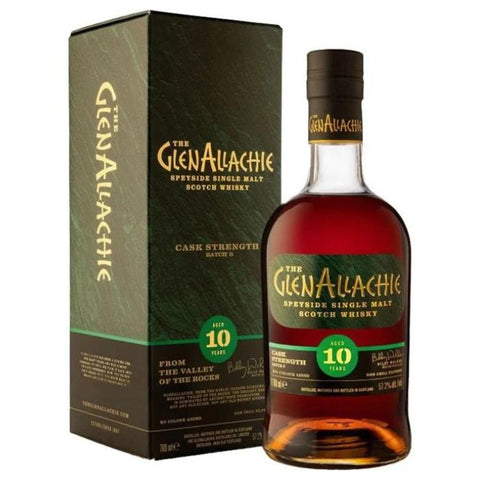 GlenAllachie 10 Years Old Batch 8 Cask Strength Scotch Whisky - 700ml
